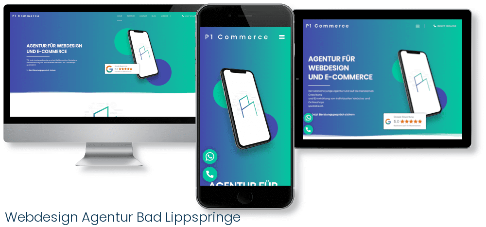 Webdesign Agentur Bad Lippspringe